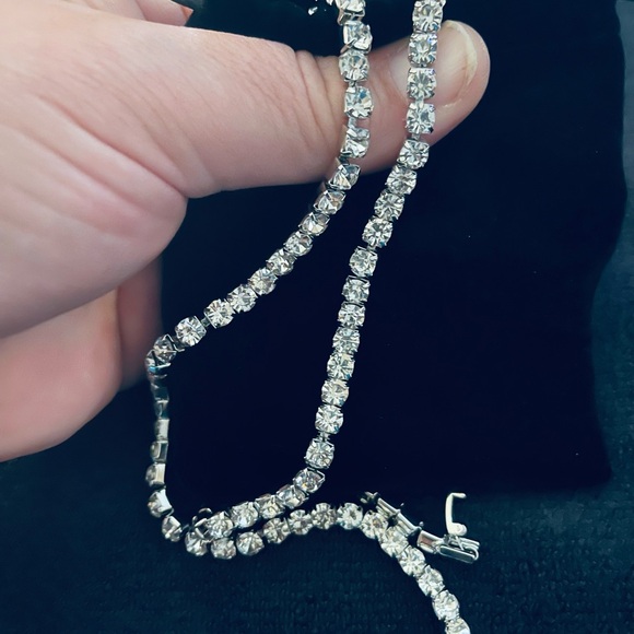 🆕2 Ice-Timed🆕 CZ Necklaces. X’s 2, one is 20’ and the other is 22’ long. - Picture 7 of 12